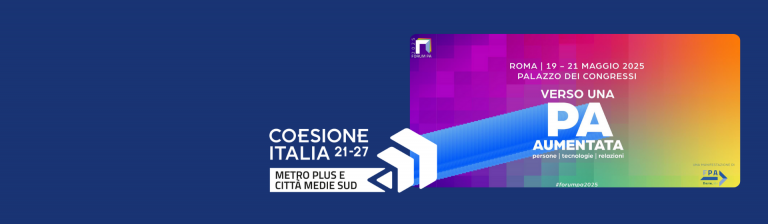 Forum PA 2025: il PN Metro Plus presente con due talk il 19 ed il 20 maggio