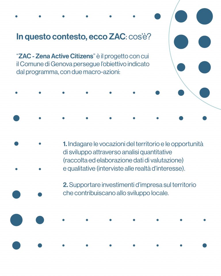 #Genova, l’innovazione urbana riparte dal progetto Zac – Zena Active People